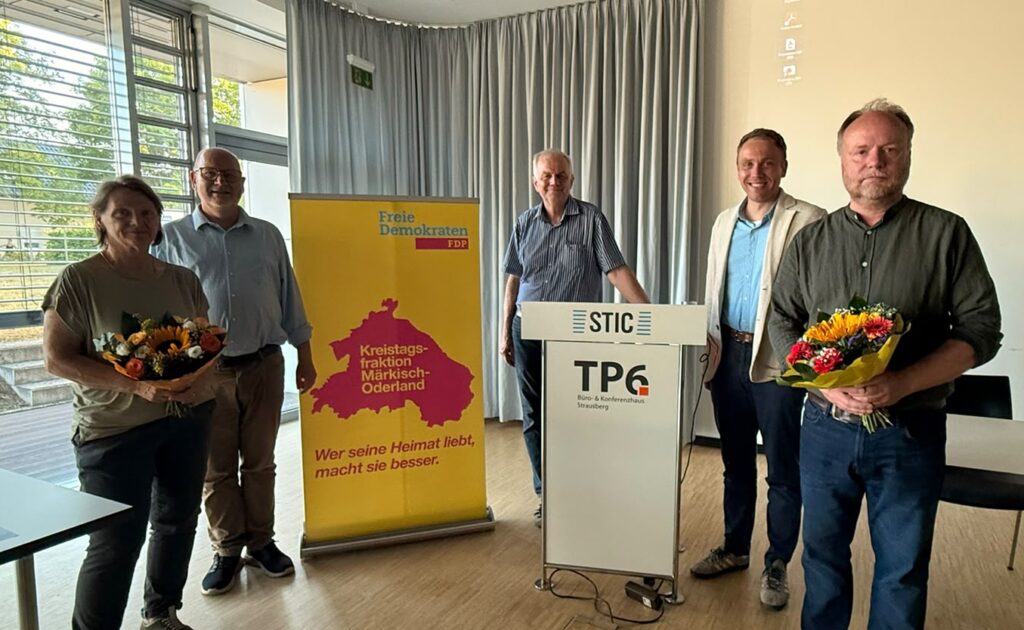 FDP-Kreistagsfraktion Märkisch-Oderland diskutiert Zukunft des Unternehmertums 